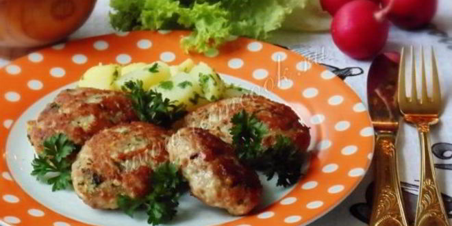 Рецепт котлеты с сыром и отварным яйцом