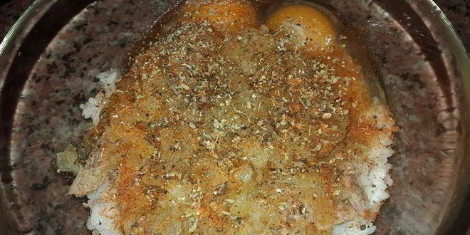 Рецепт котлеты с тунцом и рисом