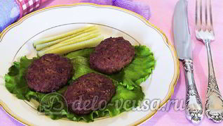 Рецепт Котлеты со свеклой