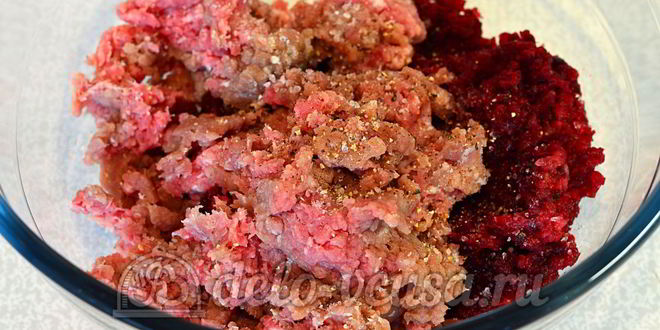 Рецепт котлеты со свеклой