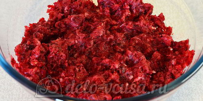 Рецепт котлеты со свеклой