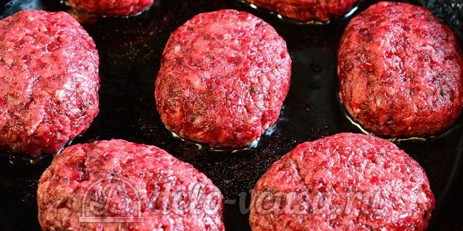 Рецепт котлеты со свеклой