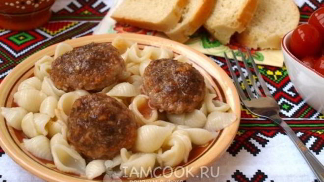 Рецепт Котлеты в духовке с подливкой