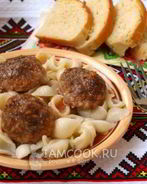 Котлеты в духовке с подливкой