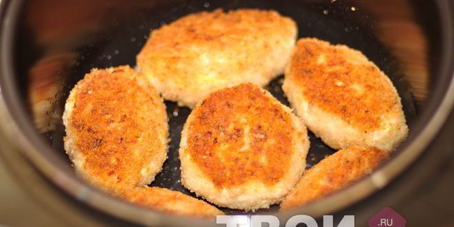 Рецепт куриные котлеты с кабачками