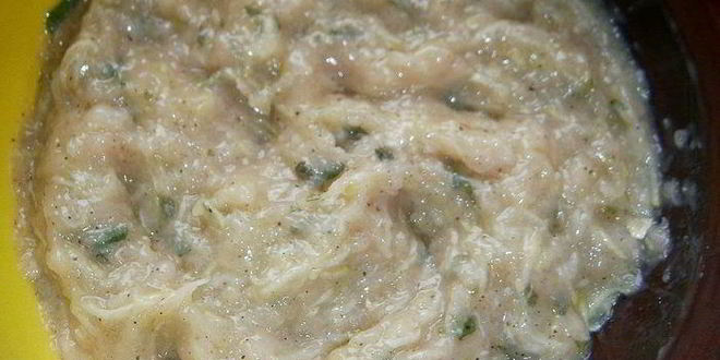 Рецепт куриные котлеты с кабачком и мятой