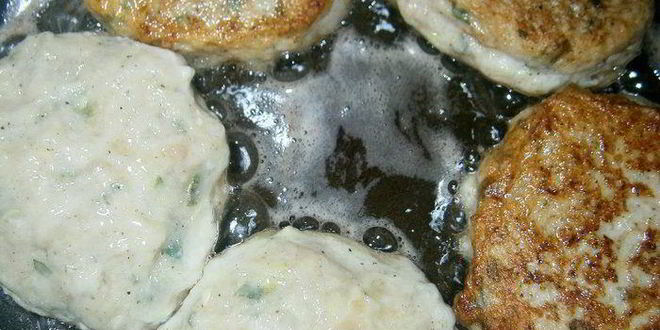Рецепт куриные котлеты с кабачком и мятой