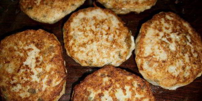 Рецепт куриные котлеты с кабачком и мятой