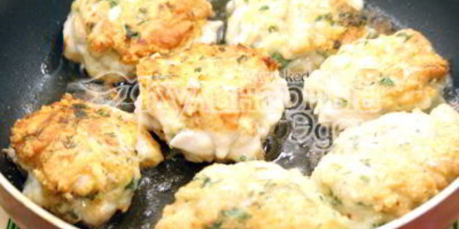Рецепт куриные котлеты с сыром и зеленью