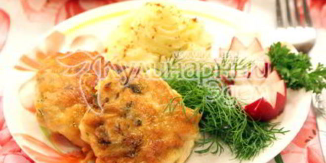 Рецепт куриные котлеты с сыром и зеленью