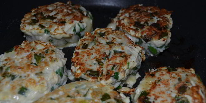Рецепт куриные котлеты с зеленым луком