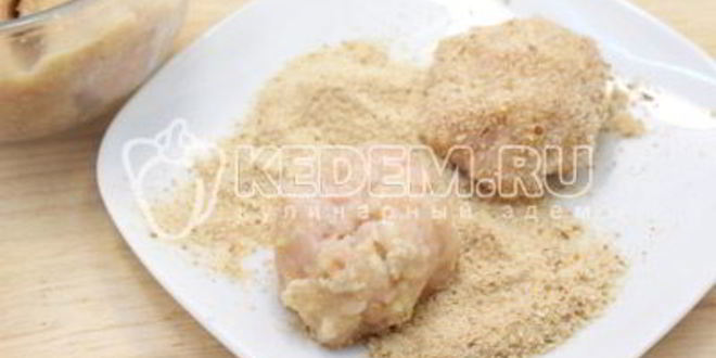 Рецепт куриные котлеты в духовке