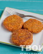 Морковные котлеты