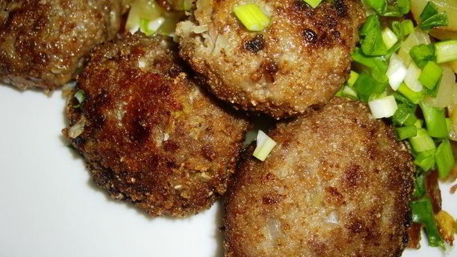 Рецепт Мясные котлеты с капустой