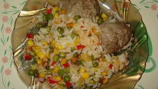 Рецепт Паровые котлеты в мультиварке с гавайской смесью