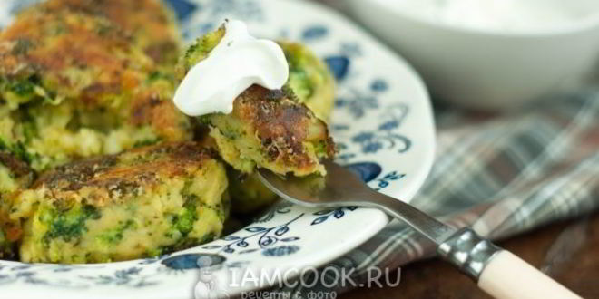 Рецепт постные котлеты из брокколи
