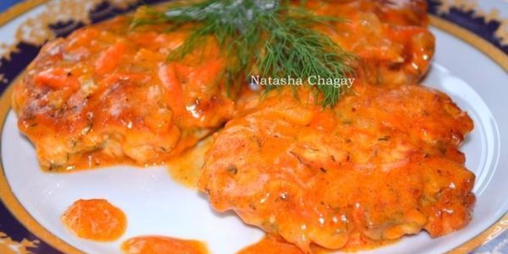 Как приготовить рубленные куриные котлеты в соусе