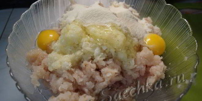 Рецепт рыбные котлетки