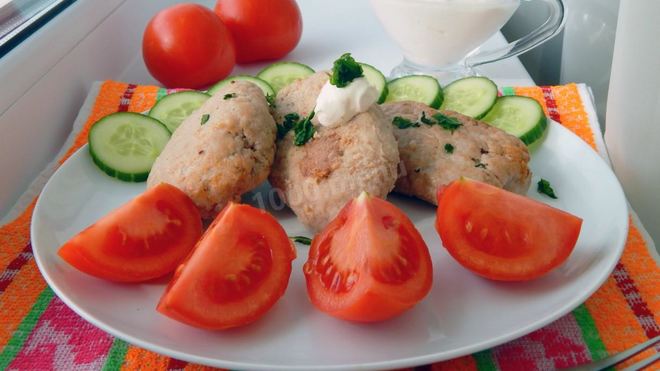 Рецепт Рыбные котлеты без яиц