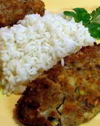 Рыбные котлеты из консервы