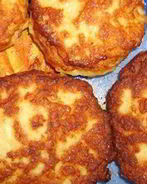 Рыбные котлеты с салом