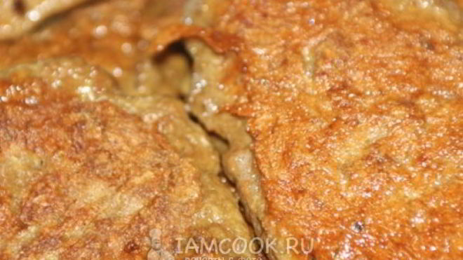 Рецепт Сочные котлеты из говяжьей печени