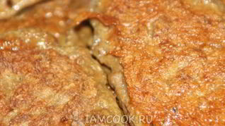 Рецепт Сочные котлеты из говяжьей печени