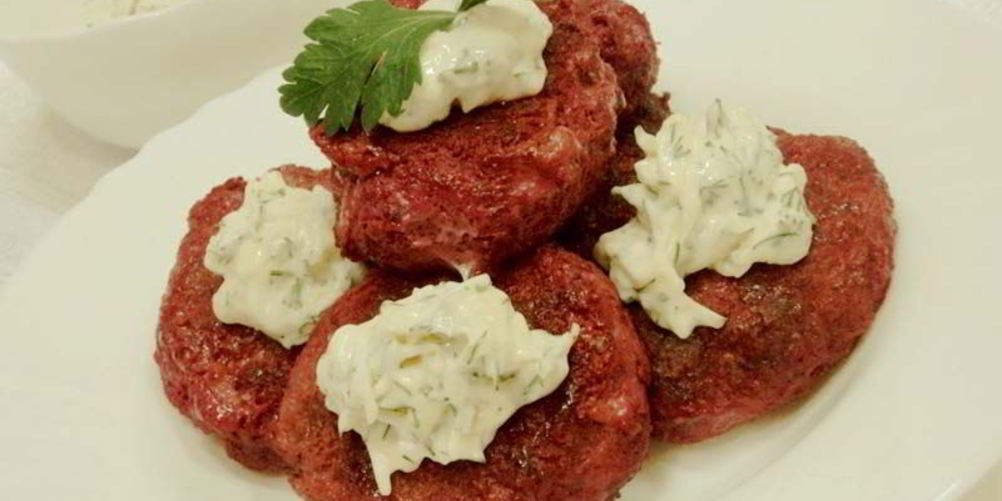 Как приготовить свекольные котлеты без яиц