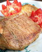 Свиная котлета-гриль