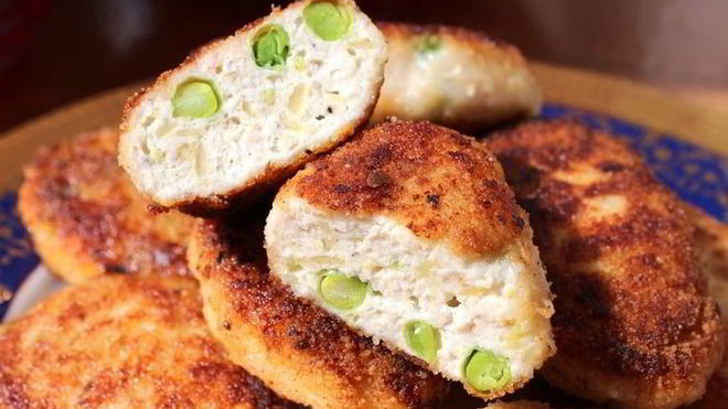 Рецепт Веселые куриные котлетки