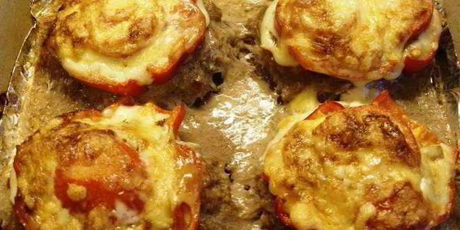 Рецепт запеченная котлета с гарниром