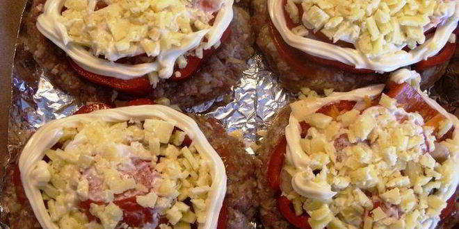 Рецепт запеченная котлета с гарниром