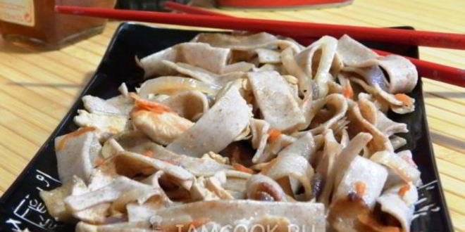 Рецепт лапша по-китайски