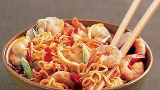 Рецепт Лапша по-малазийски