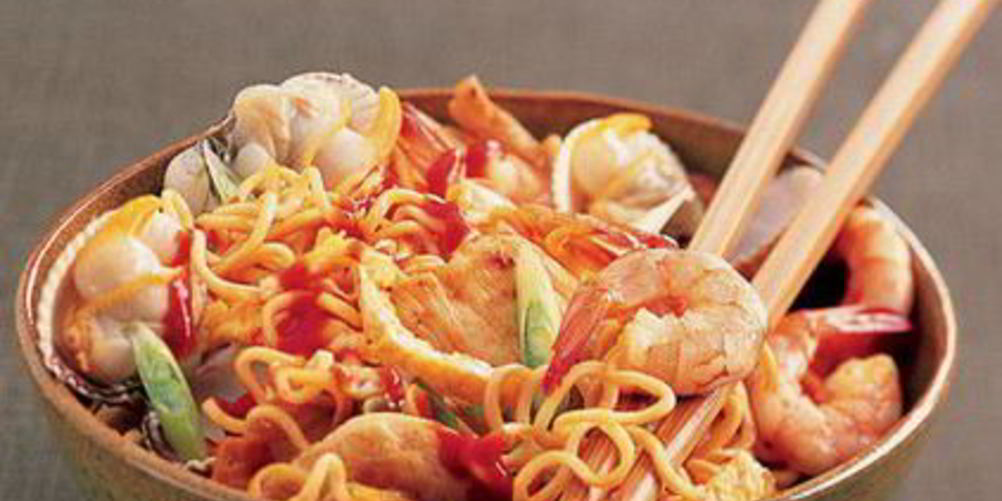 Как приготовить лапша по-малазийски