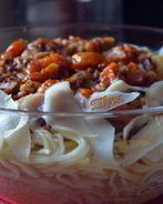 Лапша по-провансальски