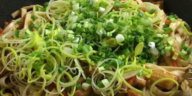 Рецепт лапши удона с курицея терияки