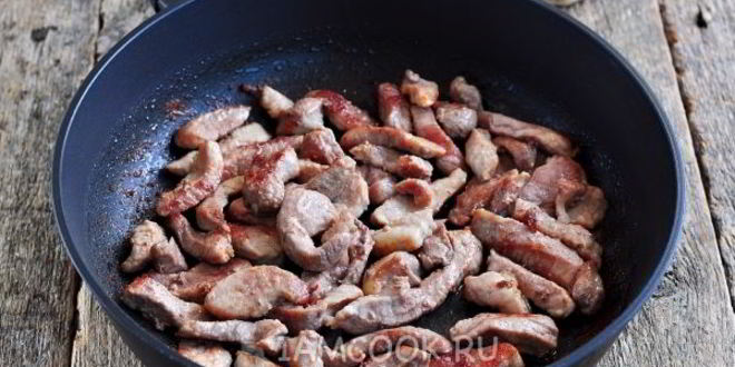 Рецепт лапша удон со свининой и овощами