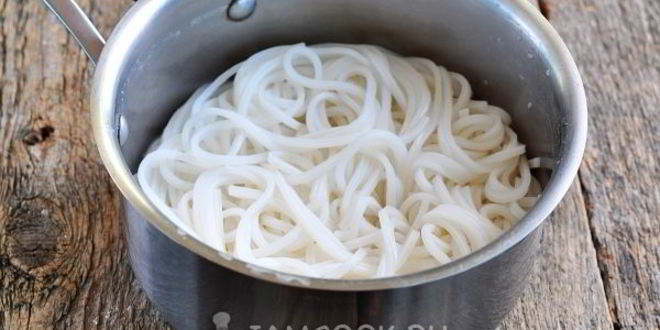 Рецепт лапша удон со свининой и овощами