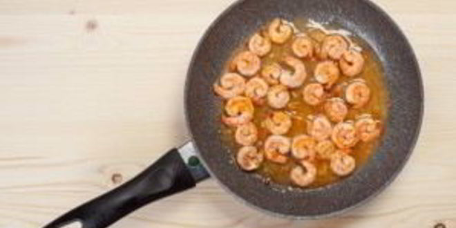 Рецепт лапша вок с креветками