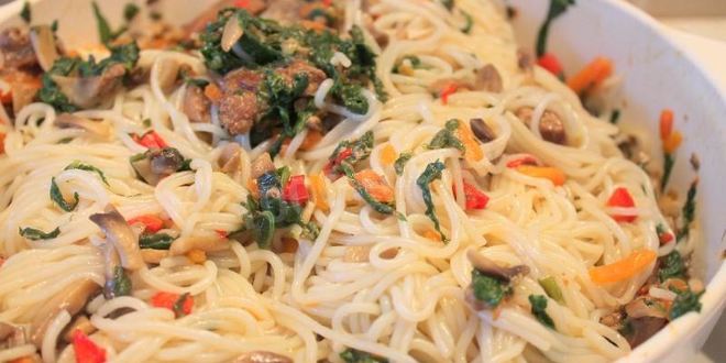 Рецепт лапша японская