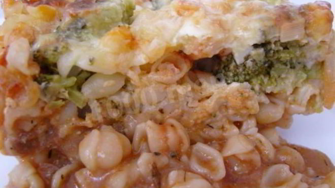 Рецепт Домашняя лазанья с макаронами