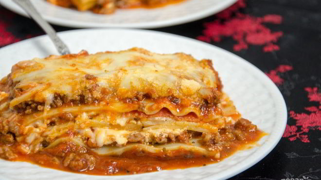Рецепт Лазанья мясная