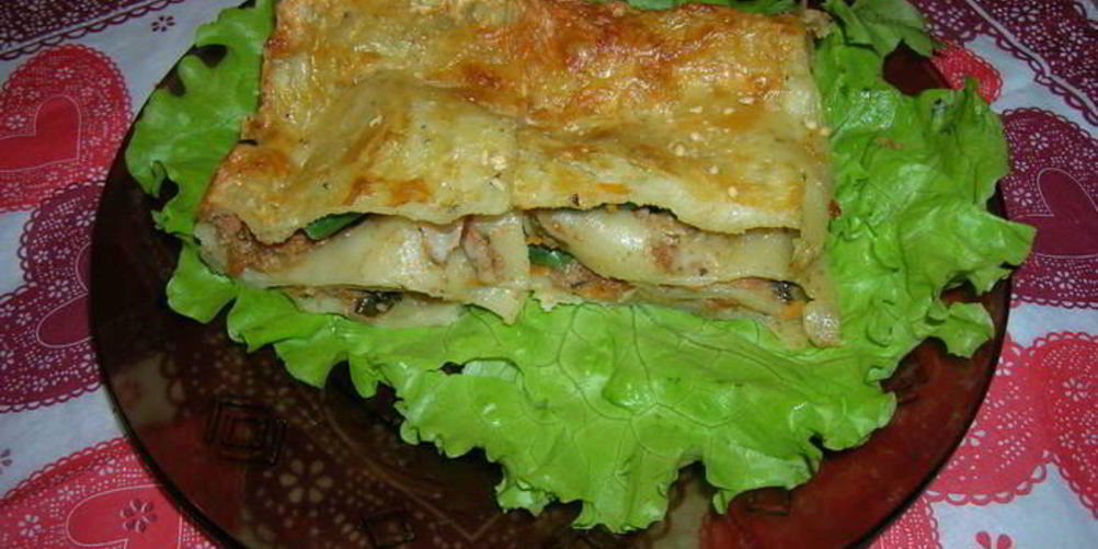 Как приготовить лазанья мясо-шпинатная
