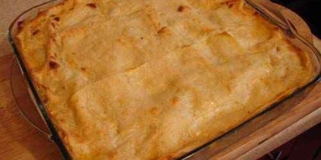 Рецепт лазанья с фаршем и грибами