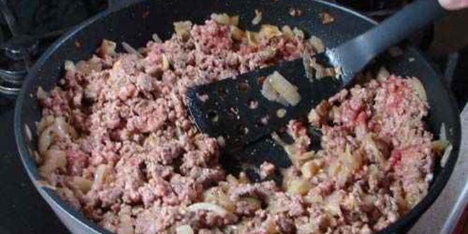 Рецепт лазанья с фаршем и грибами