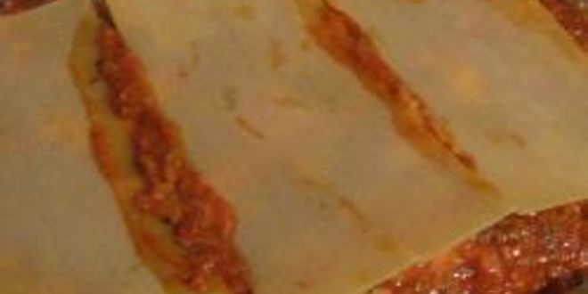 Рецепт лазанья с фаршем