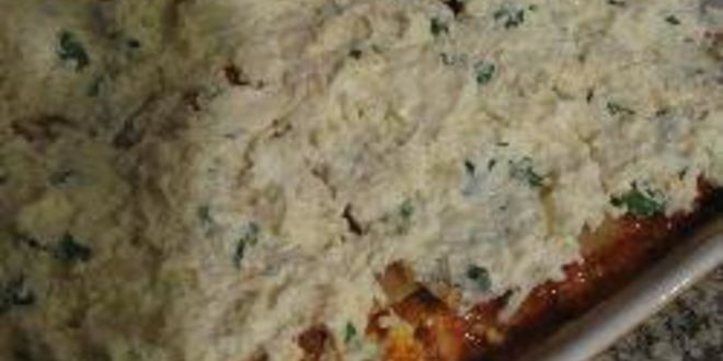 Рецепт лазанья с фаршем