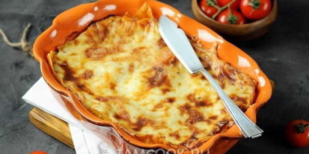 Как приготовить лазанья с грибами и сыром