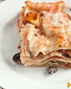 Лазанья с грибами